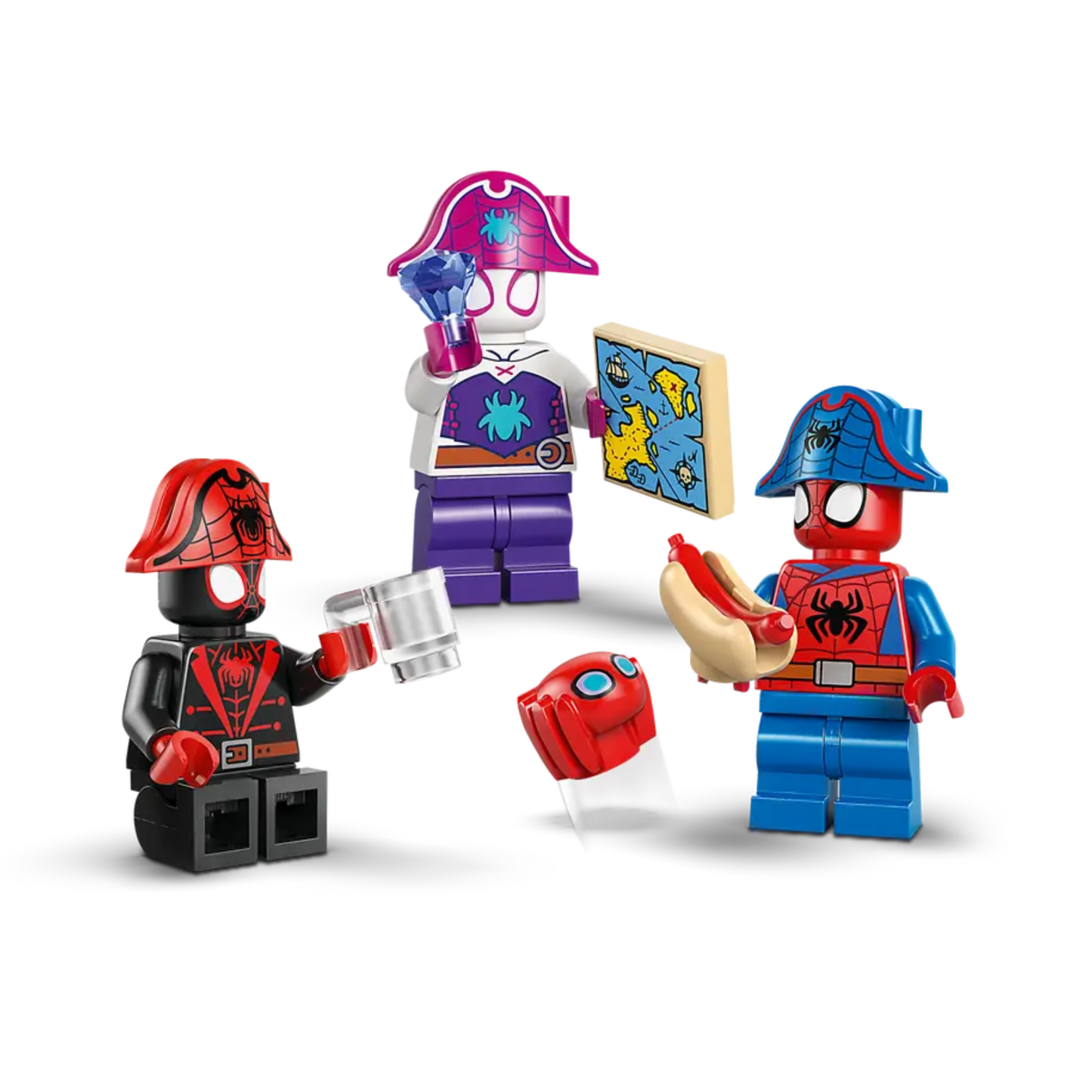 Lego Marvel Team Spidey Pirate Ship 11208