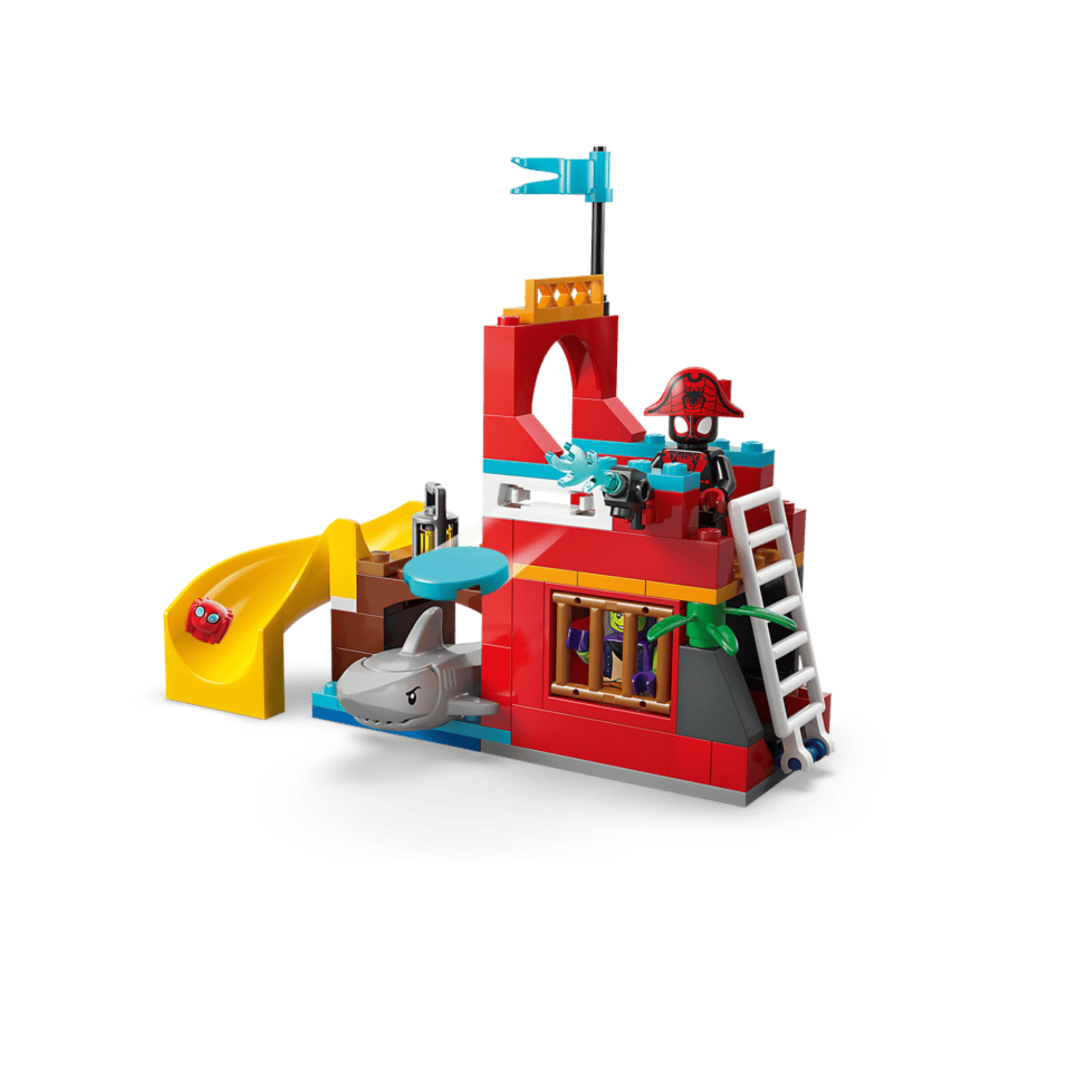 Lego Marvel Team Spidey Pirate Ship 11208