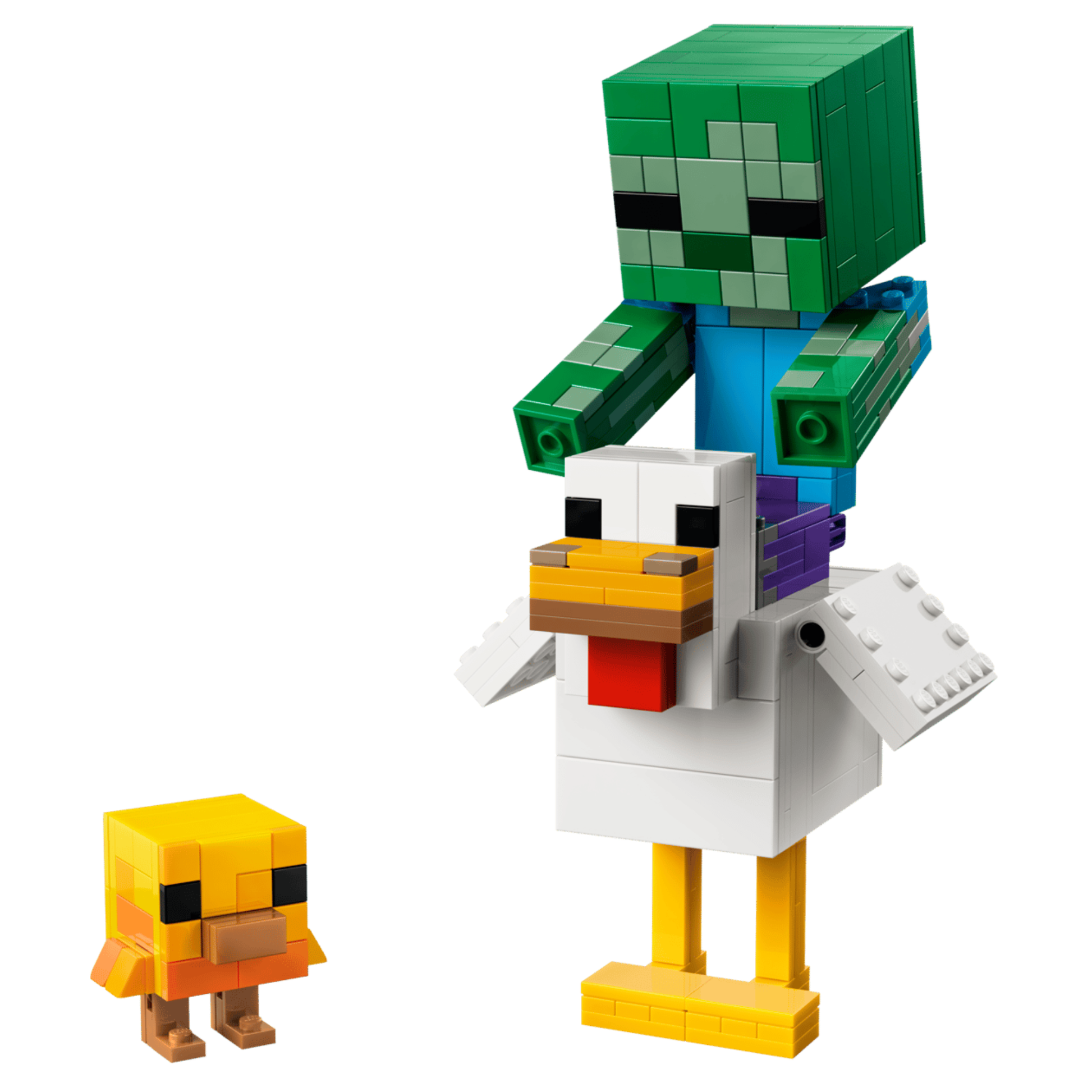 Lego Minecraft Chicken Jockey 21582