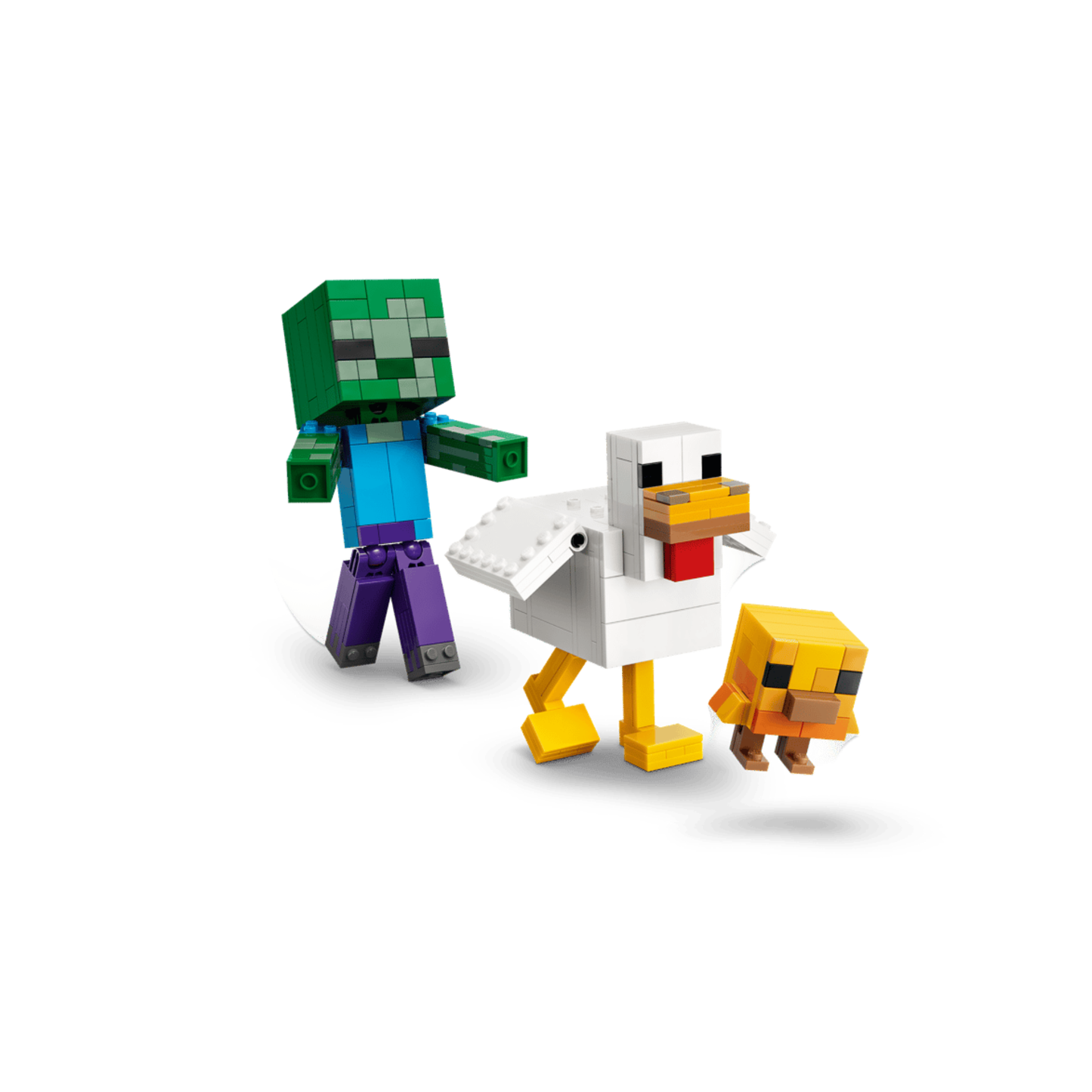 Lego Minecraft Chicken Jockey 21582