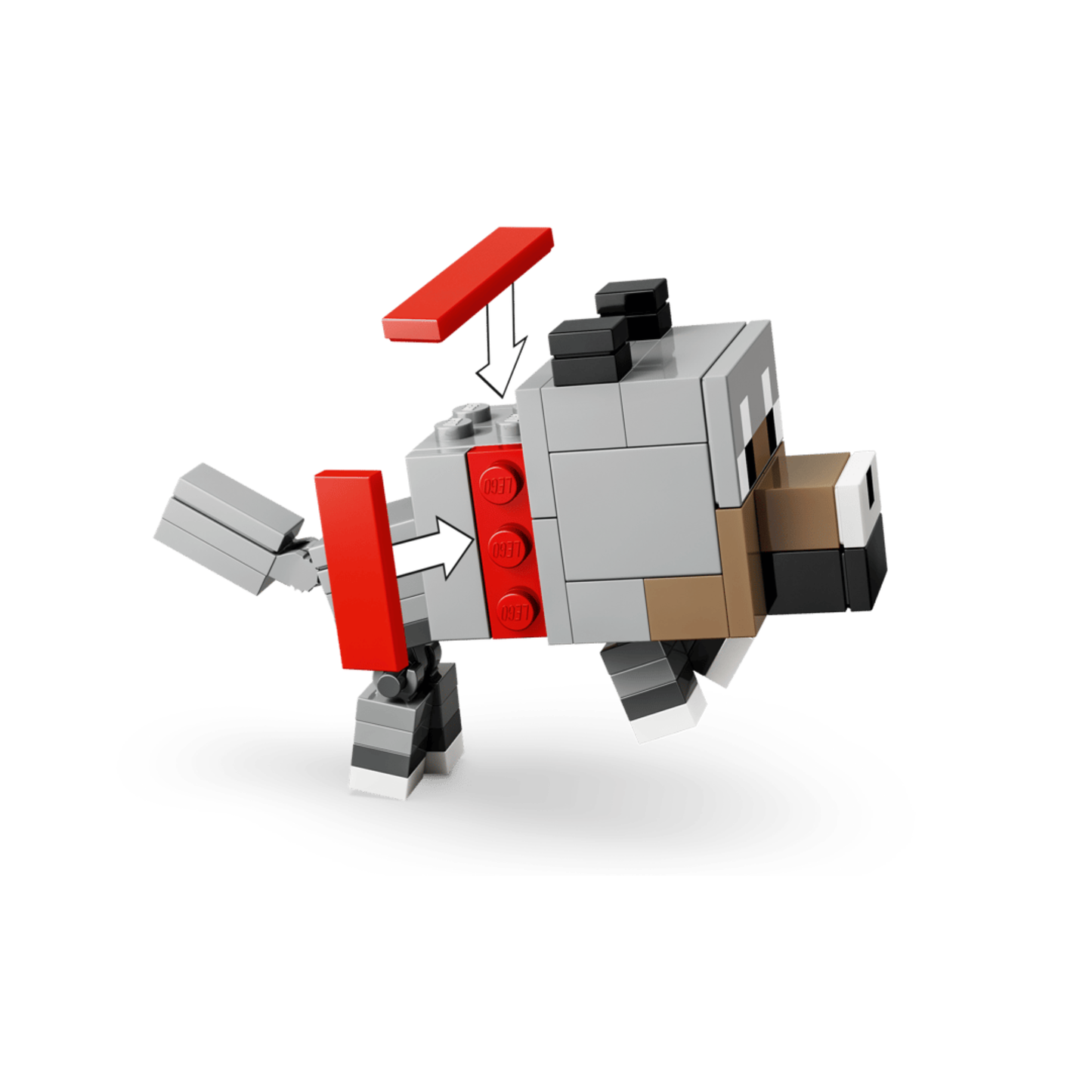 Lego Minecraft Chicken Jockey Desert Attack 21592