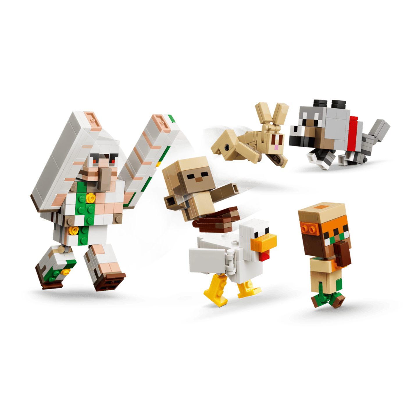 Lego Minecraft Chicken Jockey Desert Attack 21592