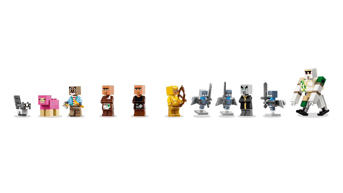 Lego Minecraft Evoker Village Attack 21596