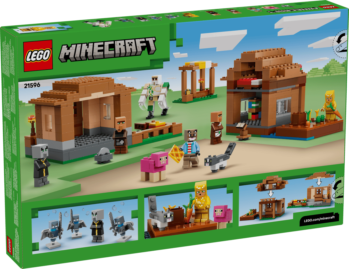 Lego Minecraft Evoker Village Attack 21596