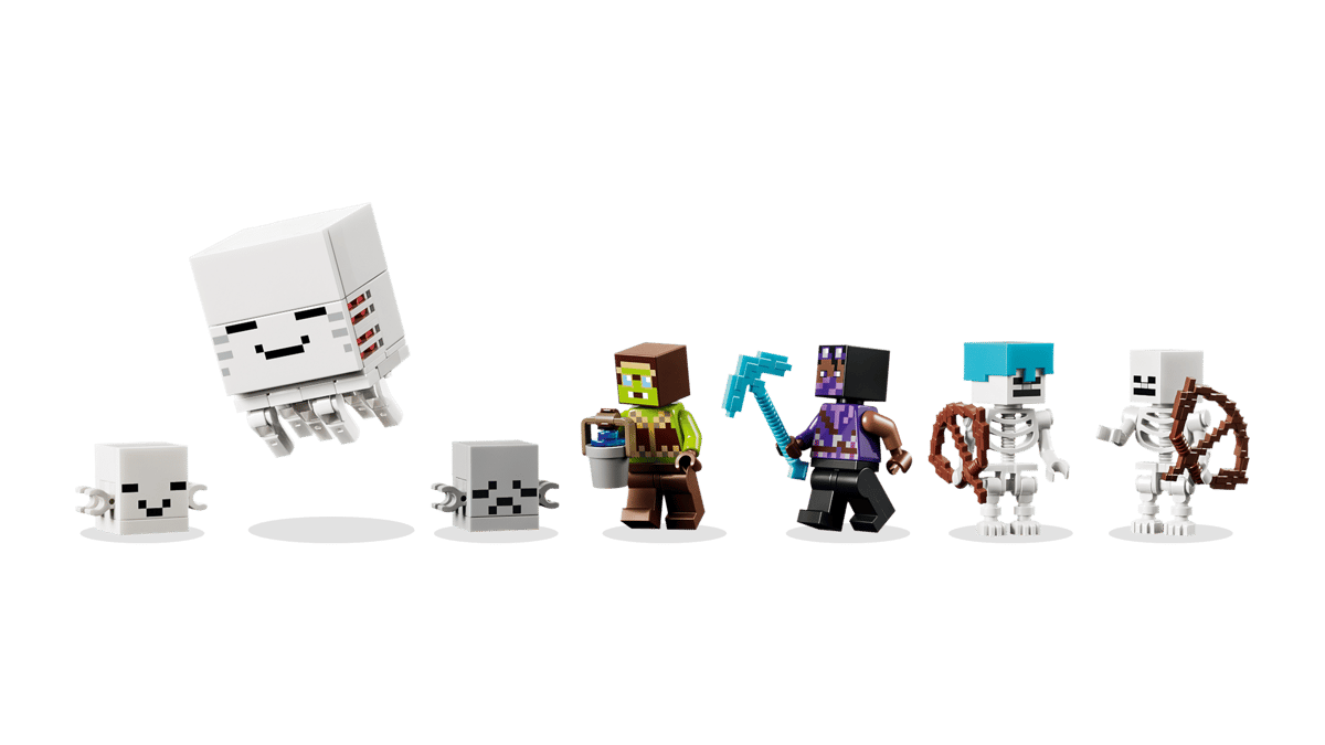 Lego Minecraft Ghast Station 21597