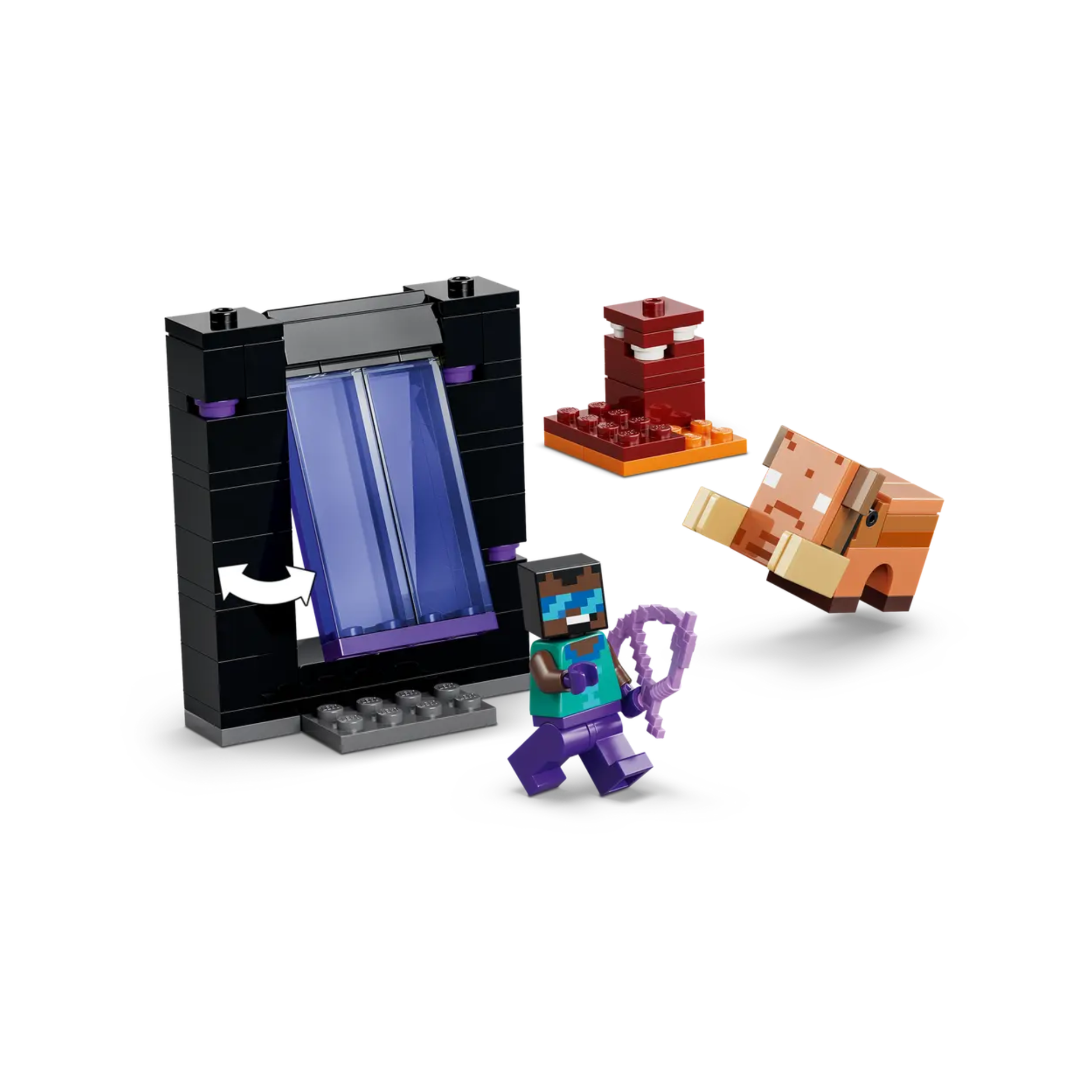 Lego Minecraft Nether & End Portal Journey 21584