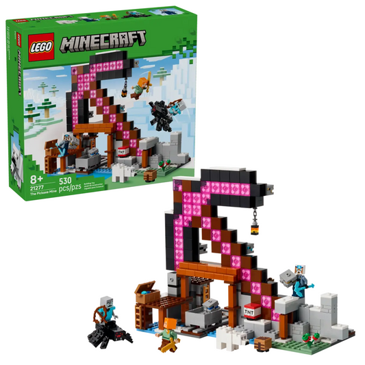 Lego Minecraft The Pickaxe Mine 21277
