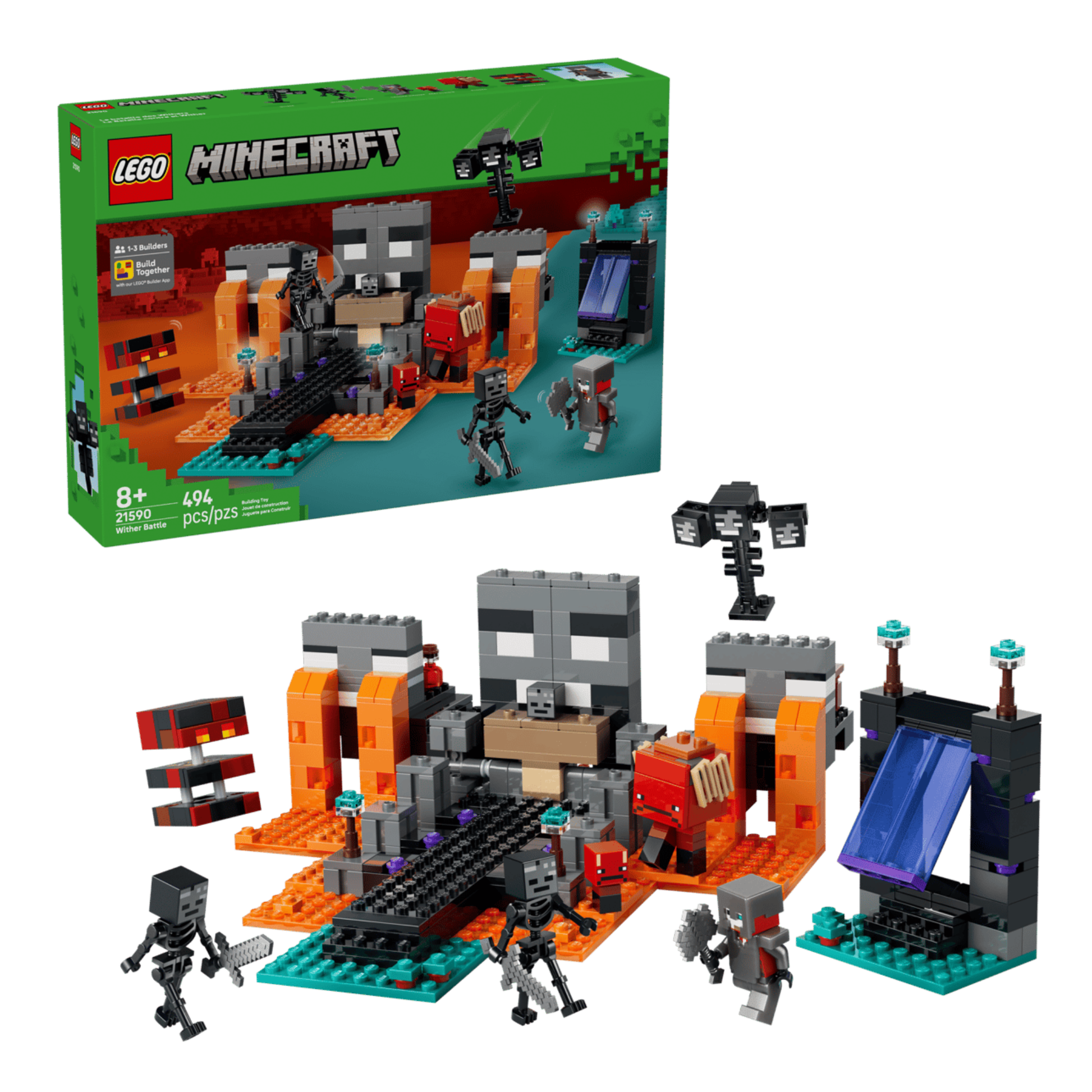 Lego Minecraft Wither Battle 21590