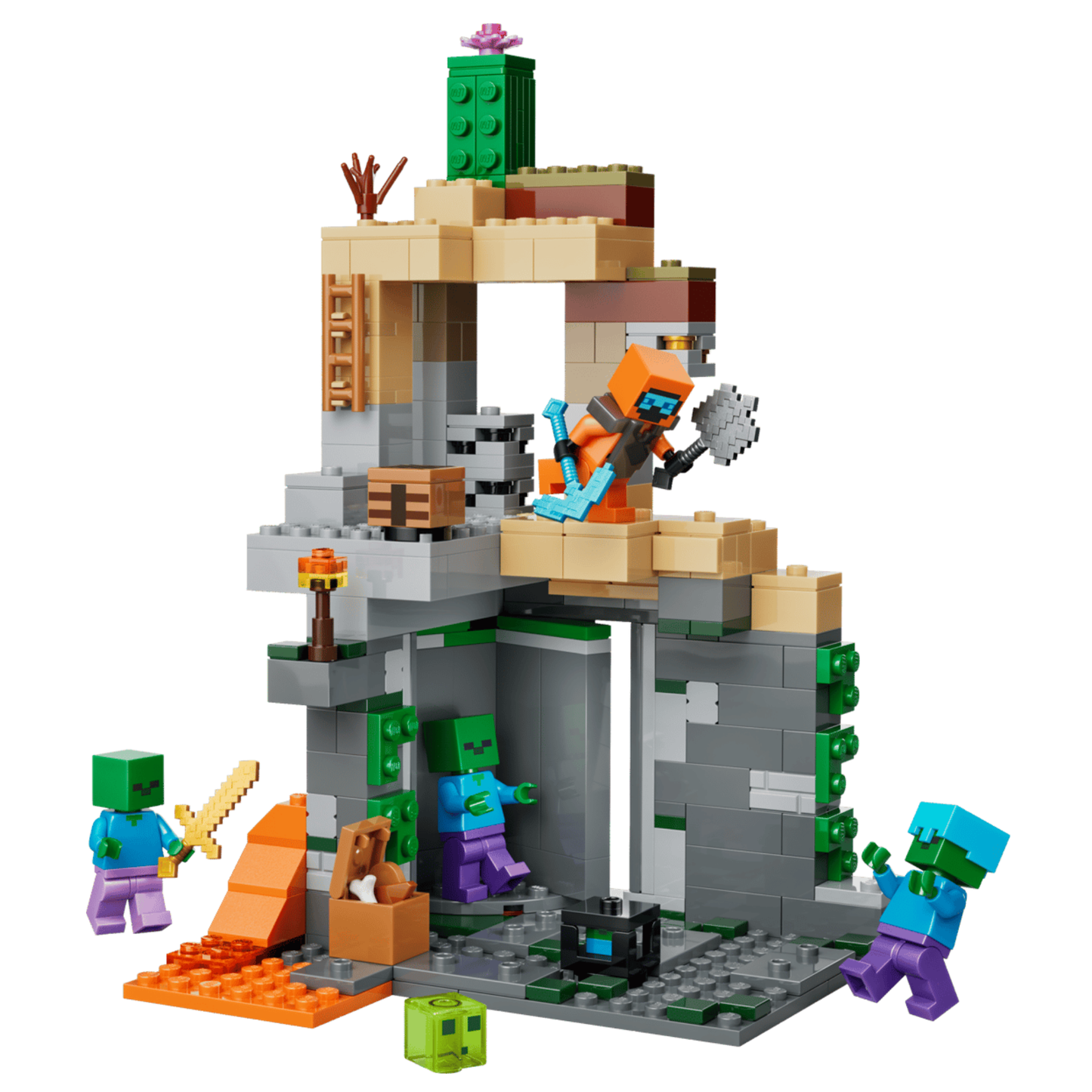 Lego Minecraft Zombie Dungeon 21587