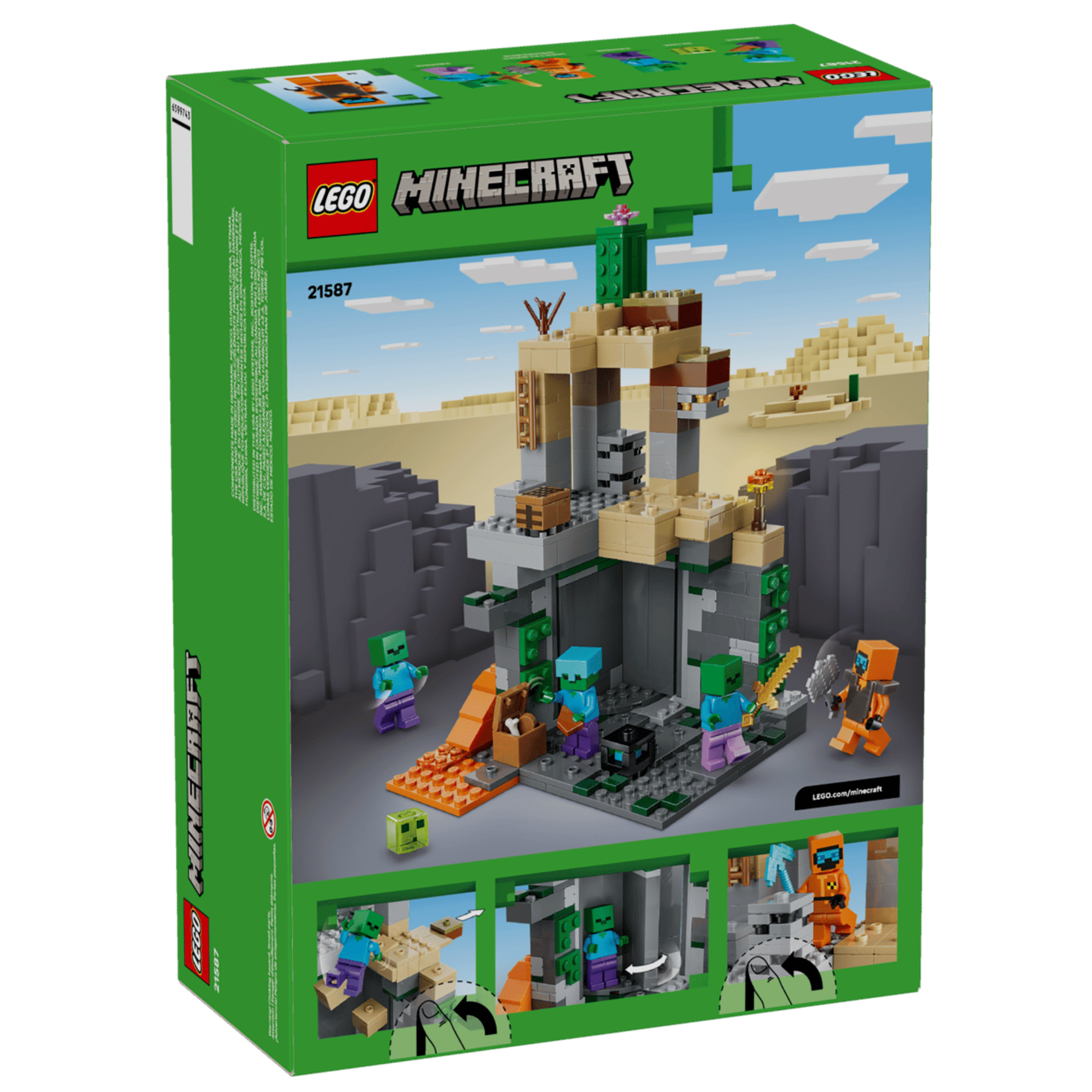 Lego Minecraft Zombie Dungeon 21587