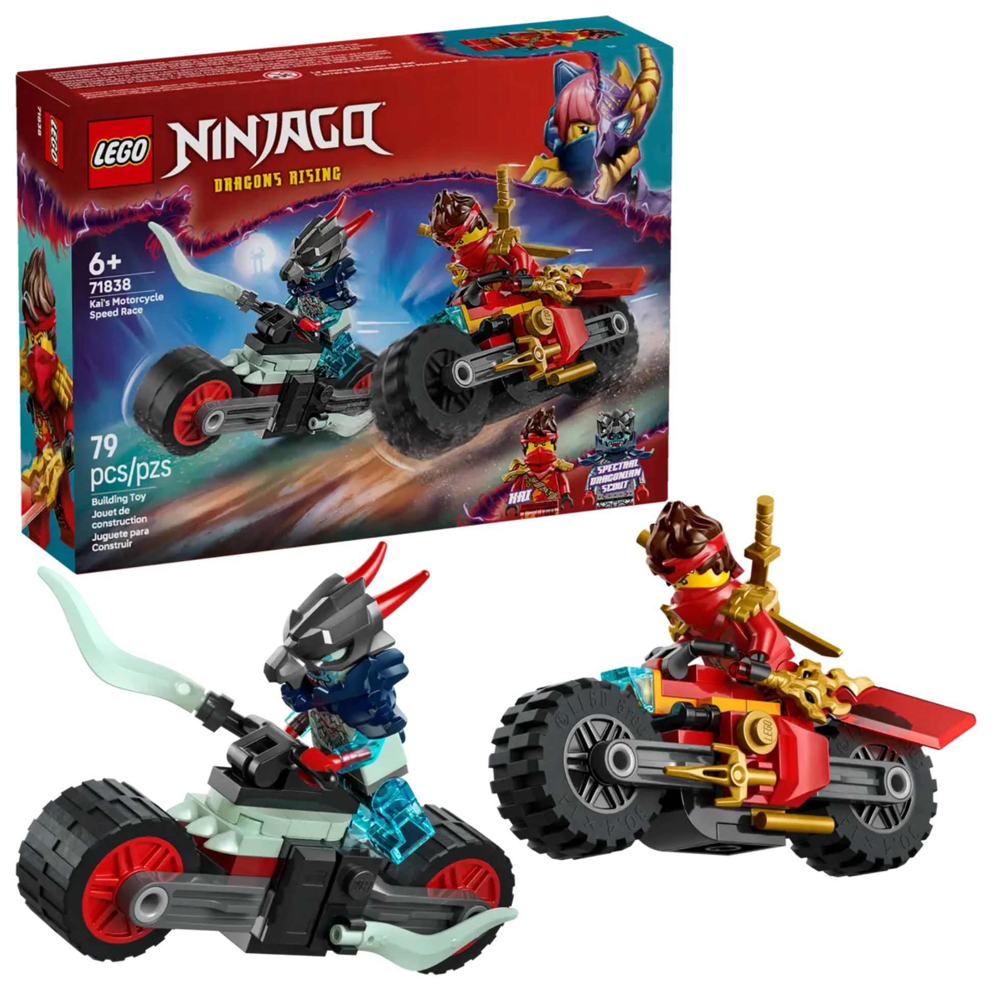 Lego Ninjago Kai's Motorcycle Speed Race 71838 – Sam Turner Sons