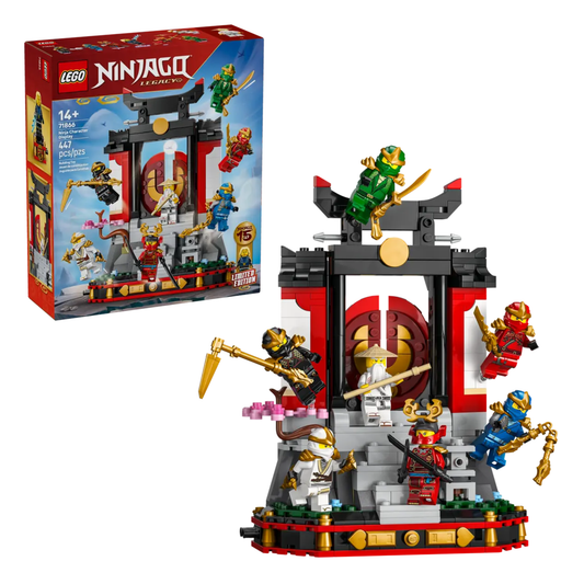 Lego Ninjago Ninja Character Display 15th Anniversary 71866