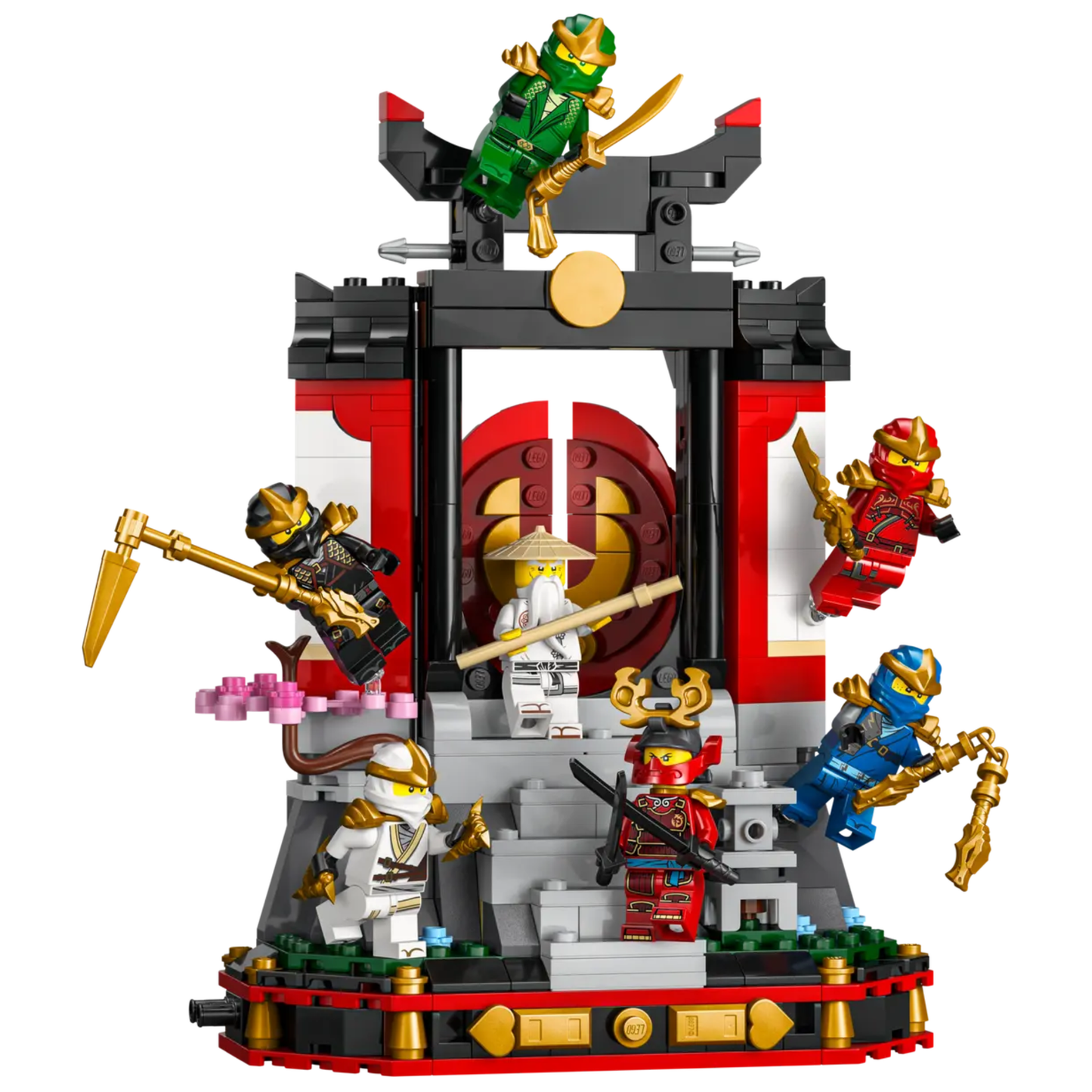 Lego Ninjago Ninja Character Display 15th Anniversary 71866