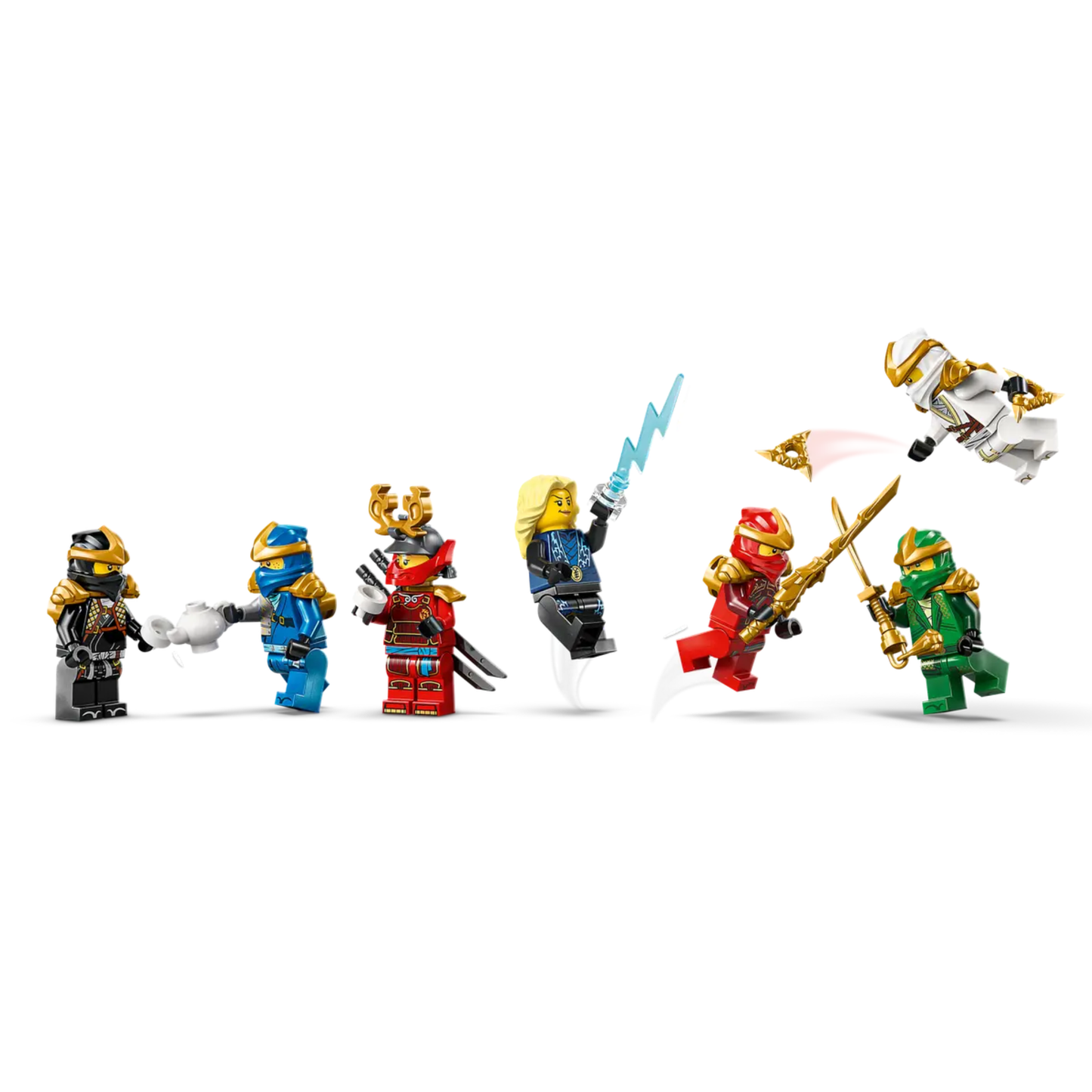 Lego Ninjago Ninja Character Display 15th Anniversary 71866