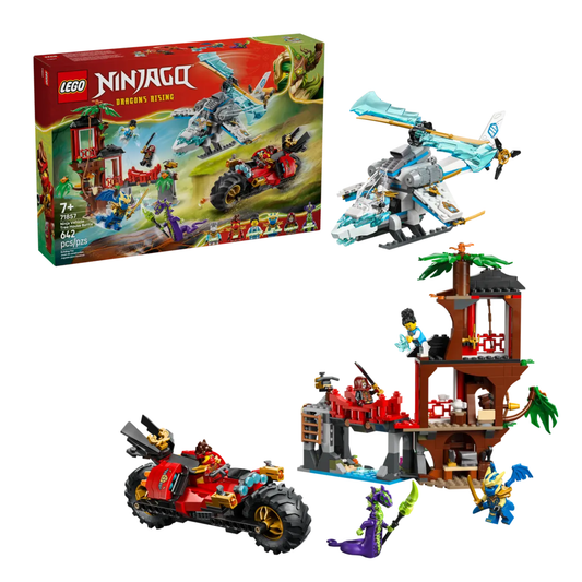 Lego Ninjago Ninja Vehicle Tree House Battle 71857