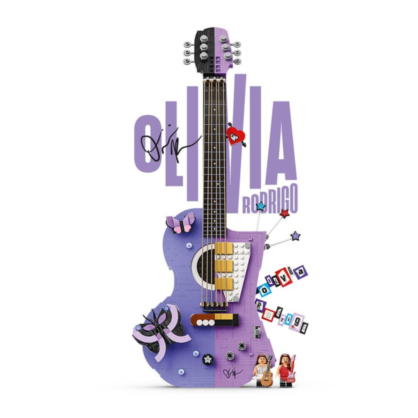Lego Olivia Rodrigo's Dual Guitar 43031