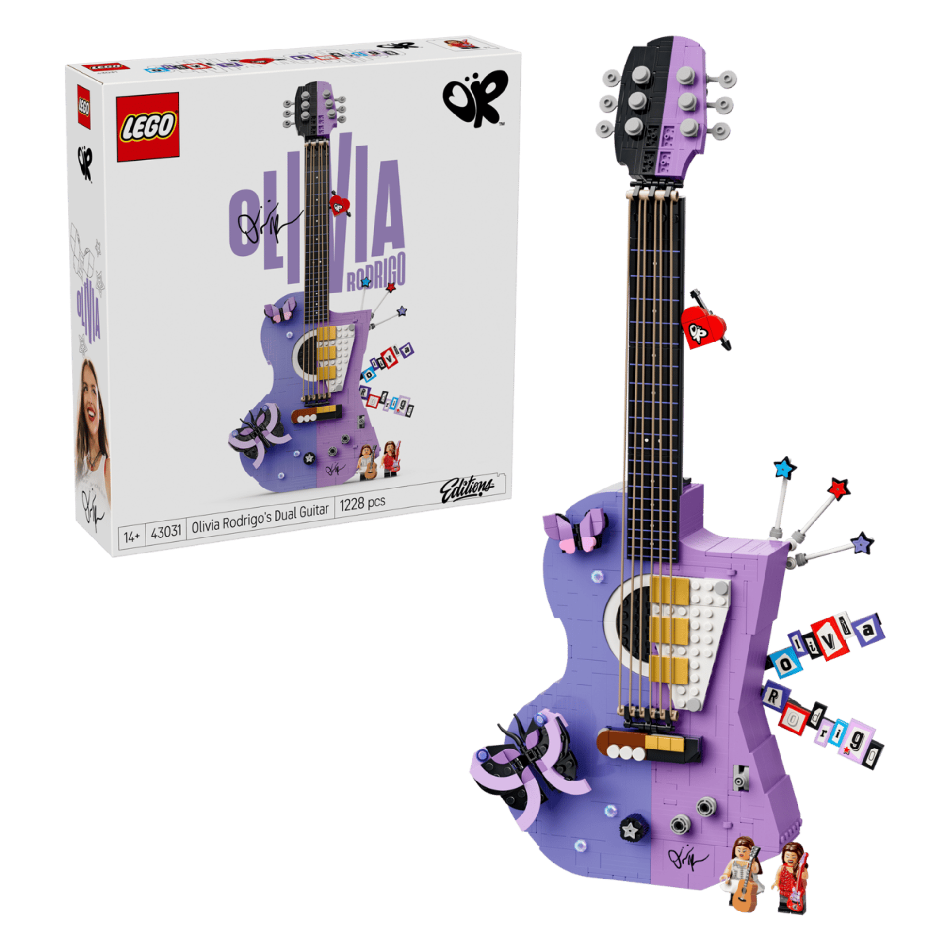 Lego Olivia Rodrigo's Dual Guitar 43031