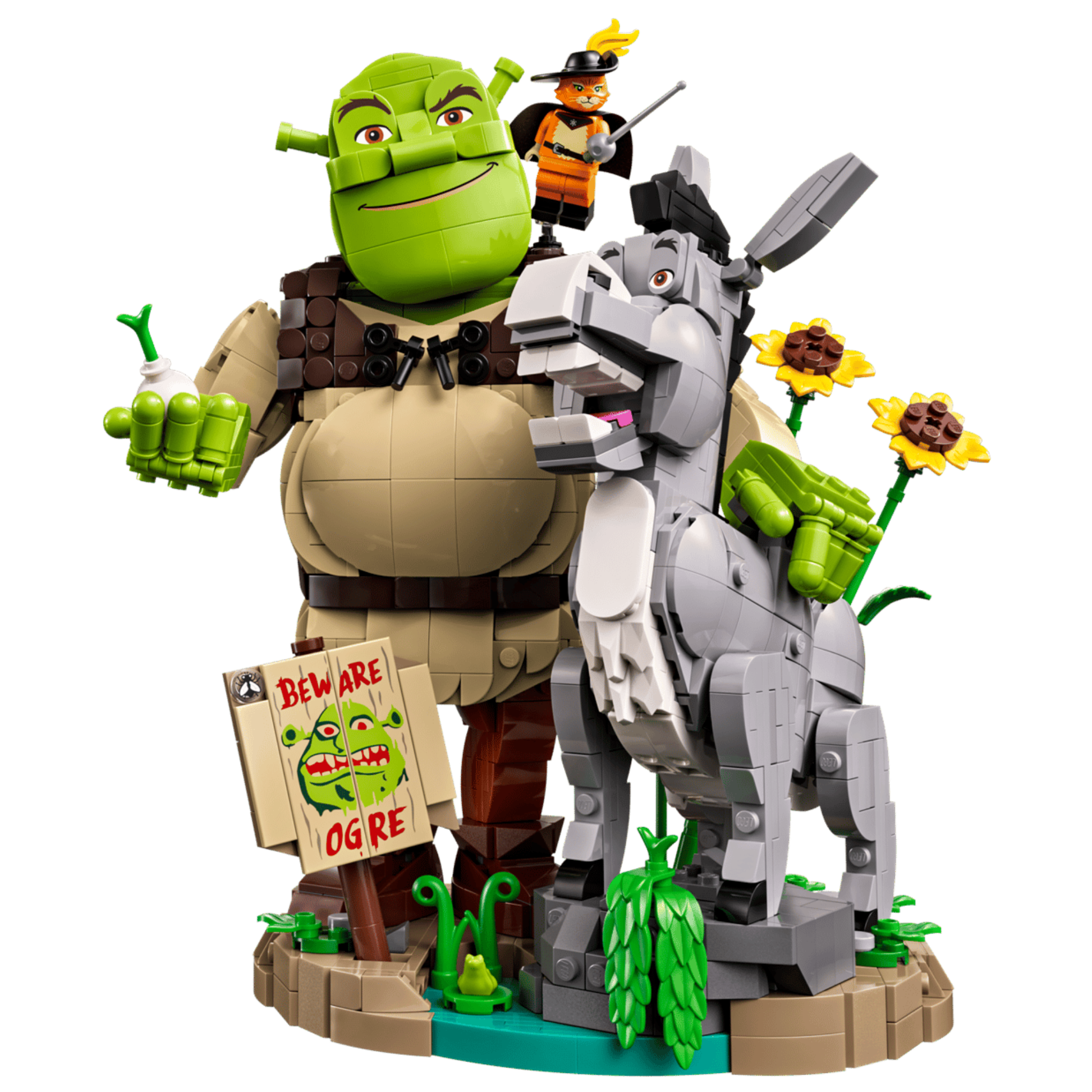 Lego Shrek, Donkey & Puss in Boots 72423