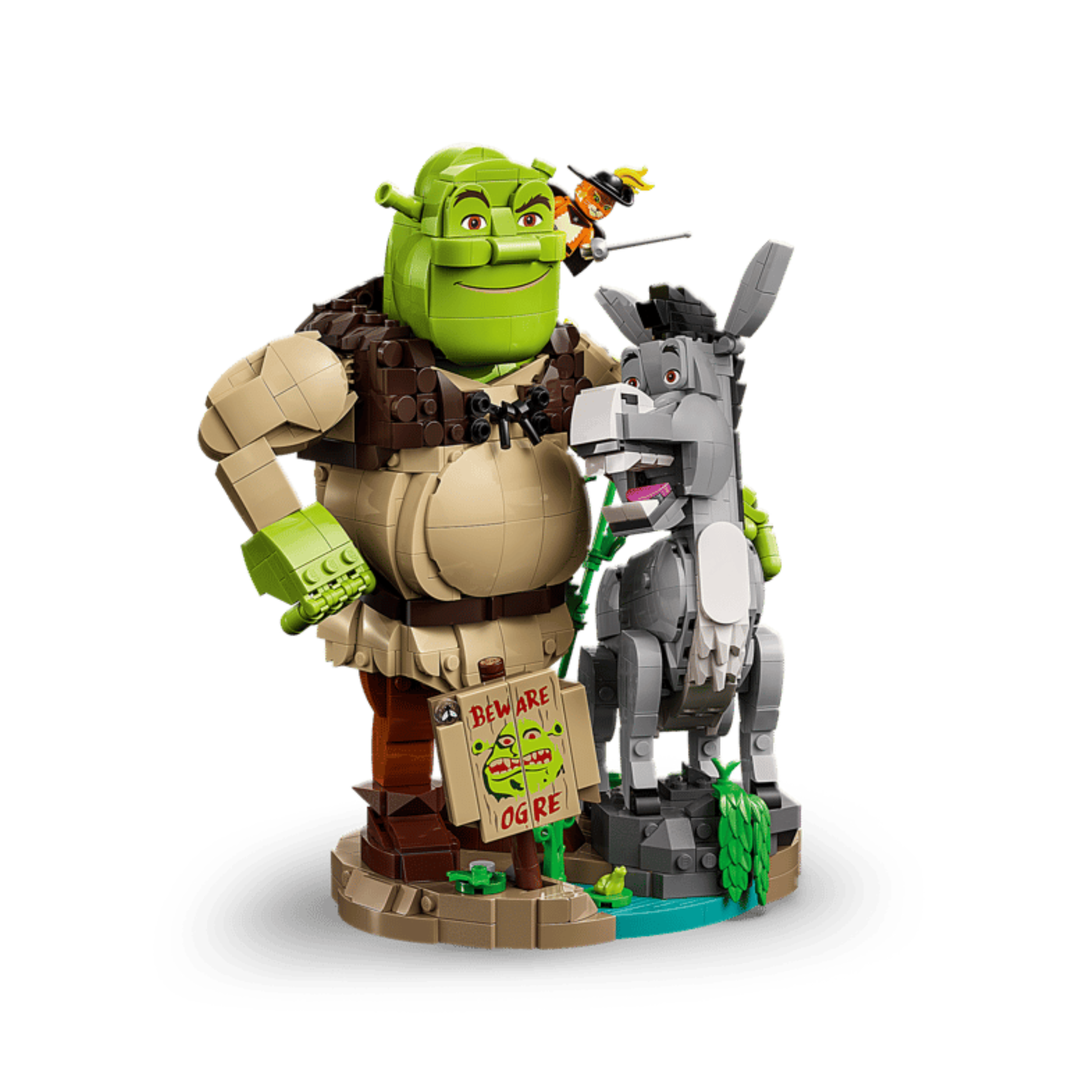 Lego Shrek, Donkey & Puss in Boots 72423