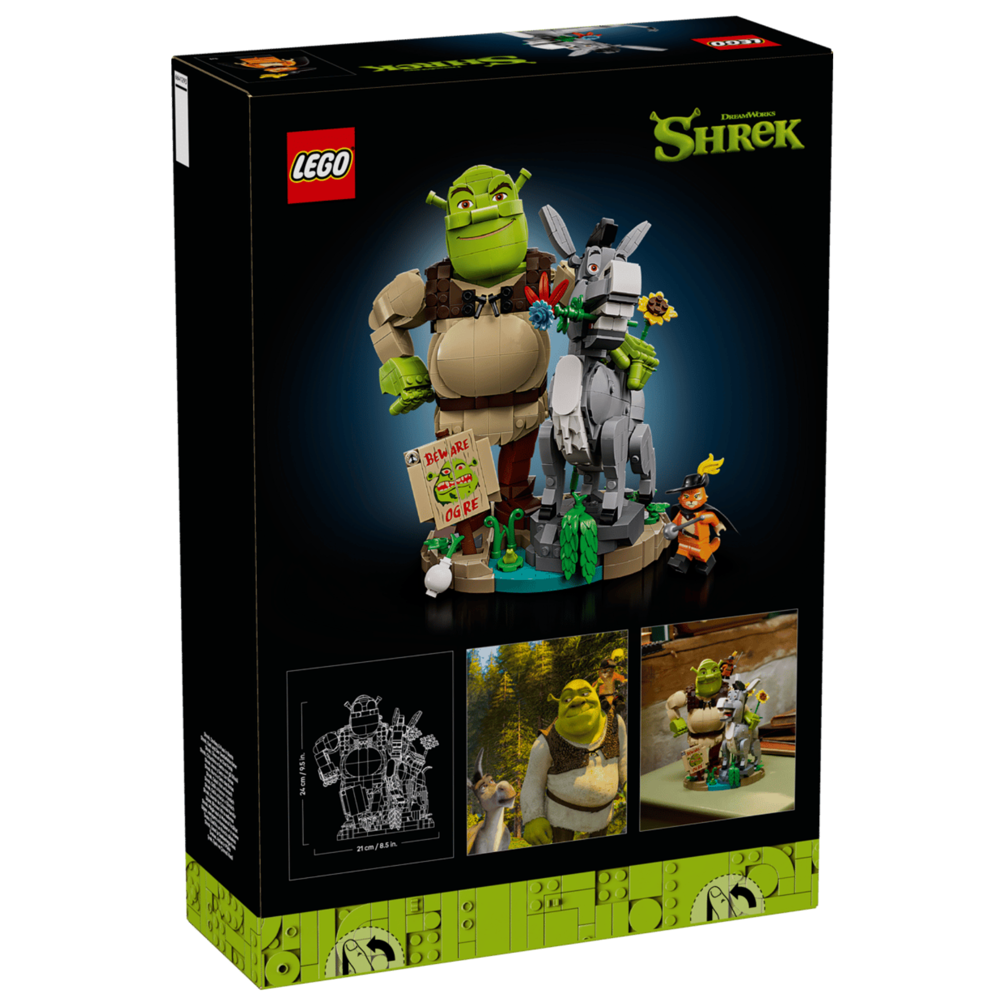 Lego Shrek, Donkey & Puss in Boots 72423