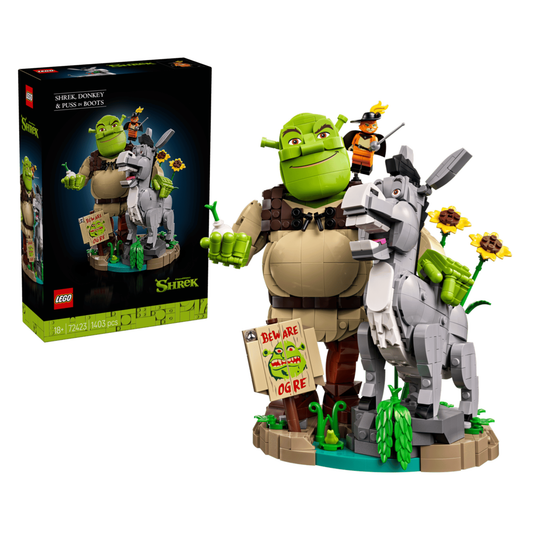 Lego Shrek, Donkey & Puss in Boots 72423