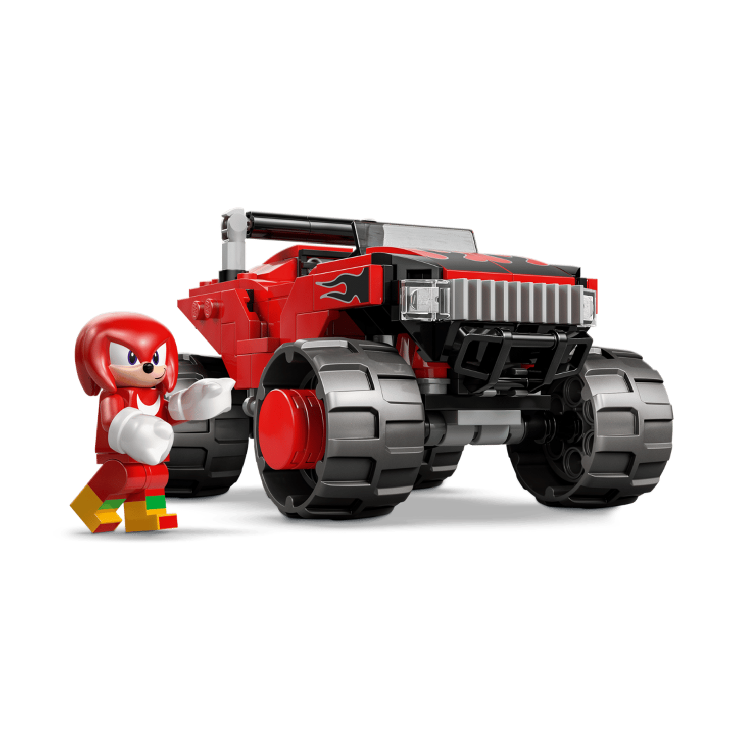 Lego Sonic the Hedgehog Silver's Car vs. Knuckles' Monster Truck 77118