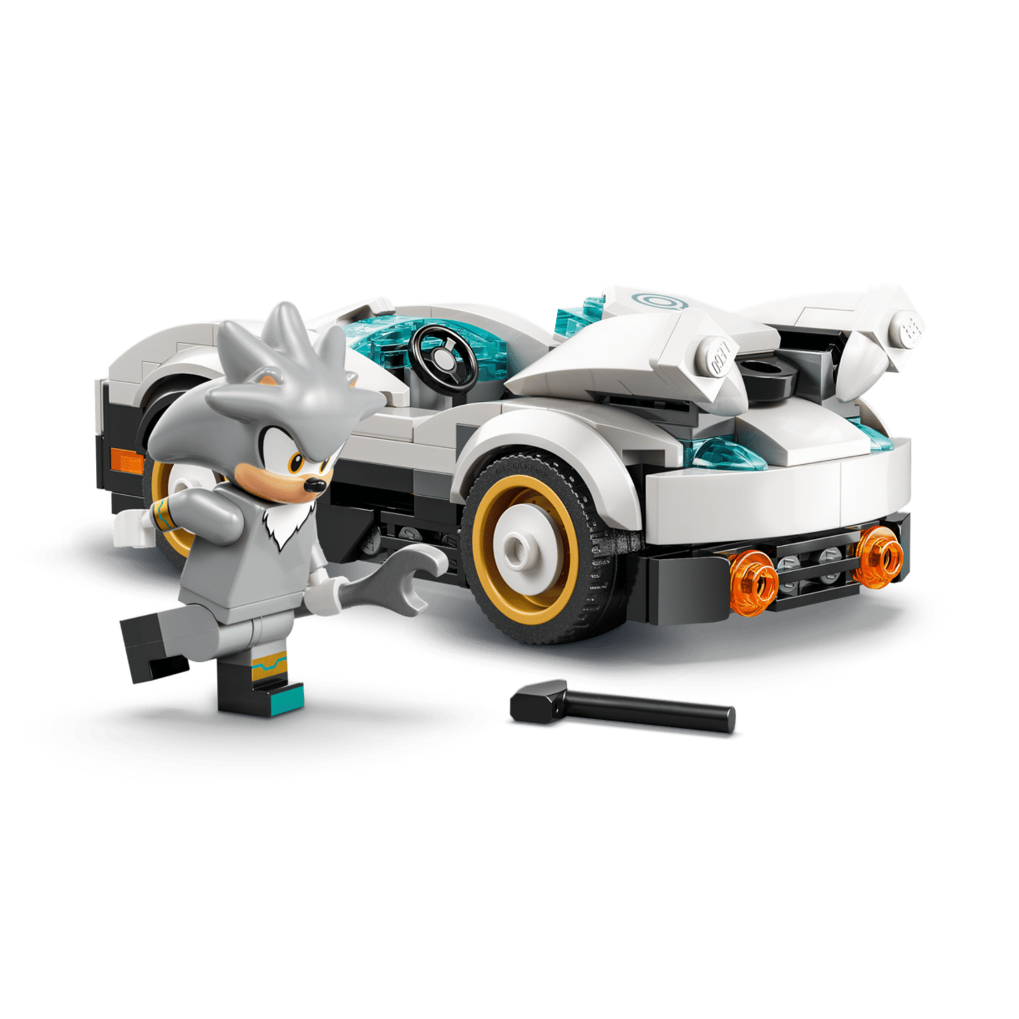 Lego Sonic the Hedgehog Silver's Car vs. Knuckles' Monster Truck 77118