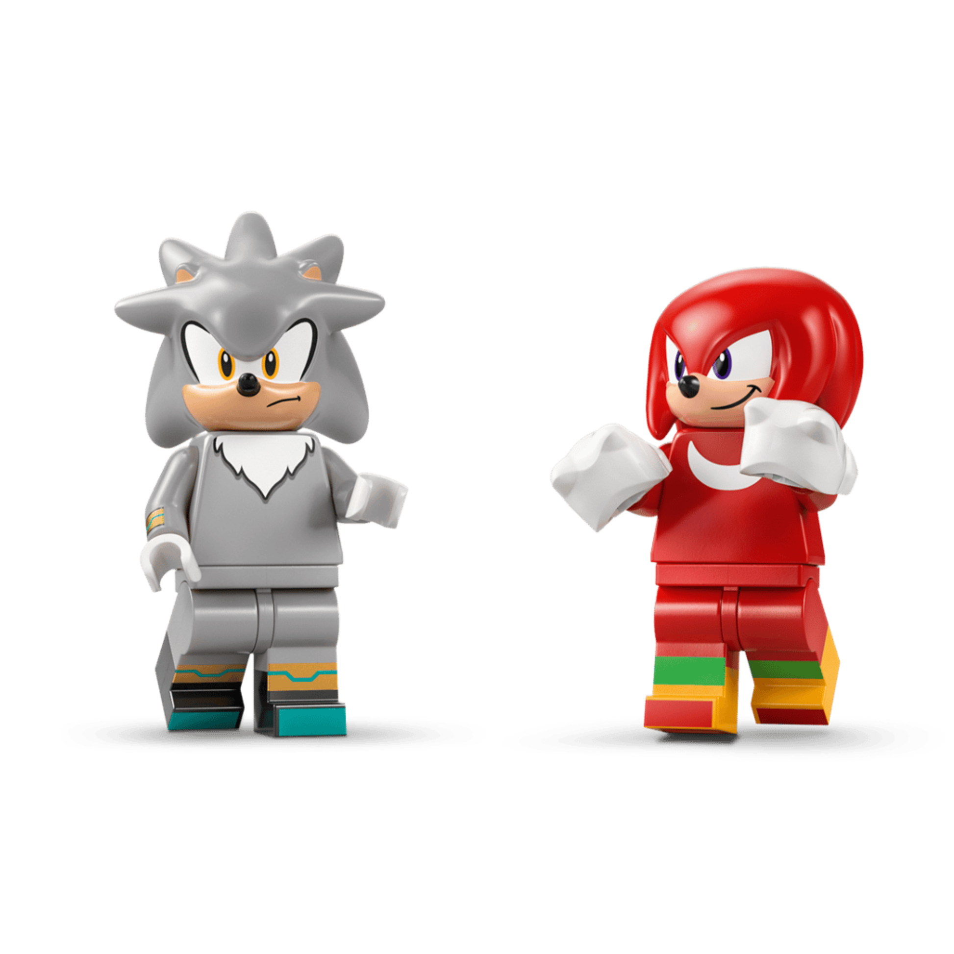 Lego Sonic the Hedgehog Silver's Car vs. Knuckles' Monster Truck 77118