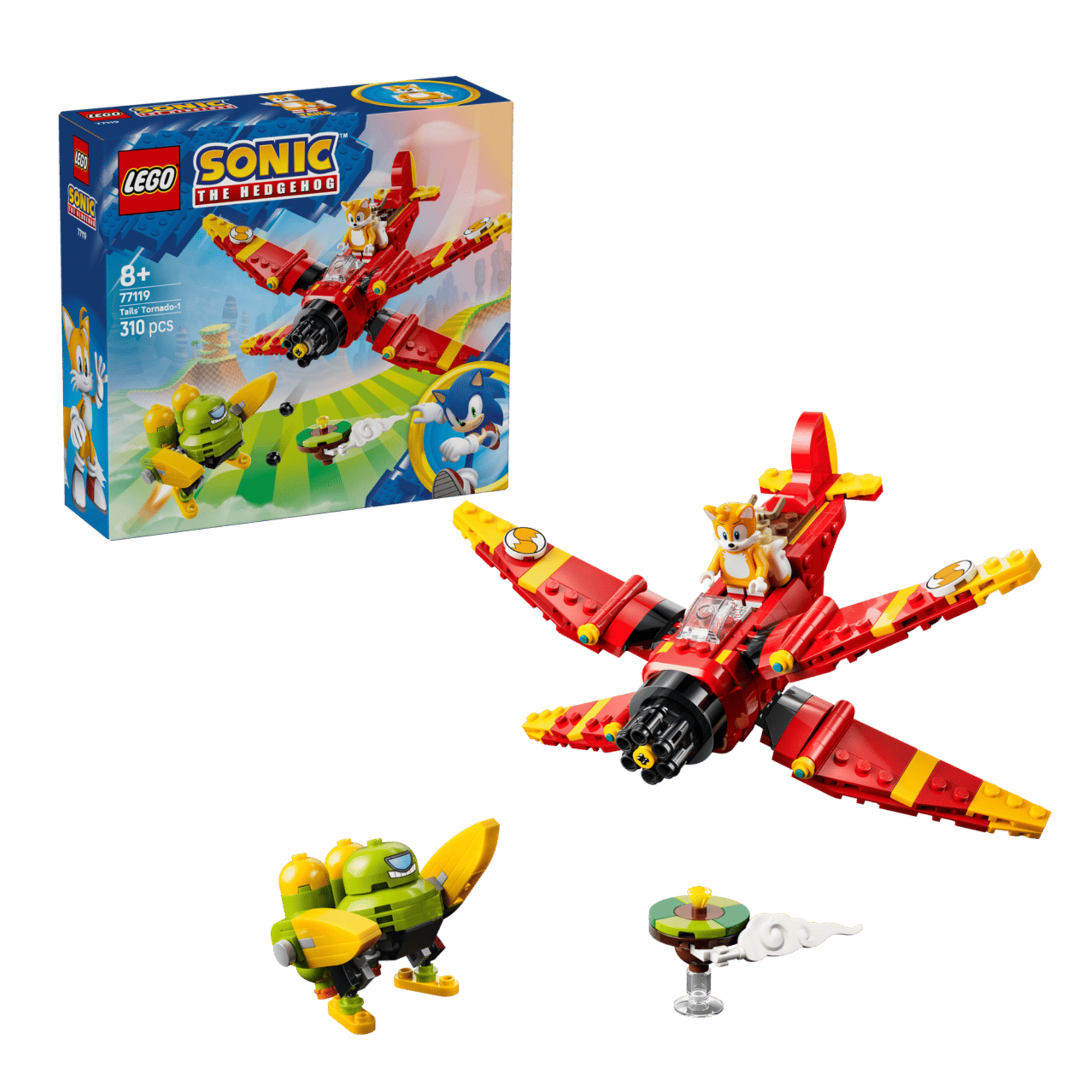 Lego Sonic the Hedgehog Tails' Tornado-1 77119