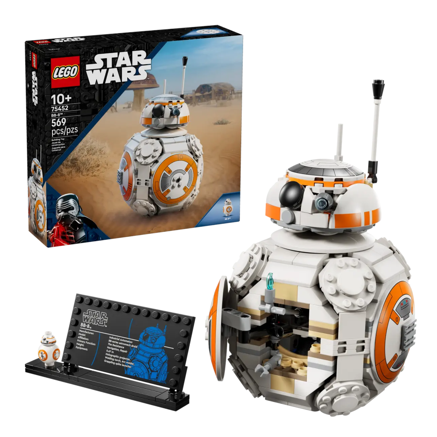 Lego Star Wars BB-8 Astromech Droid 75452