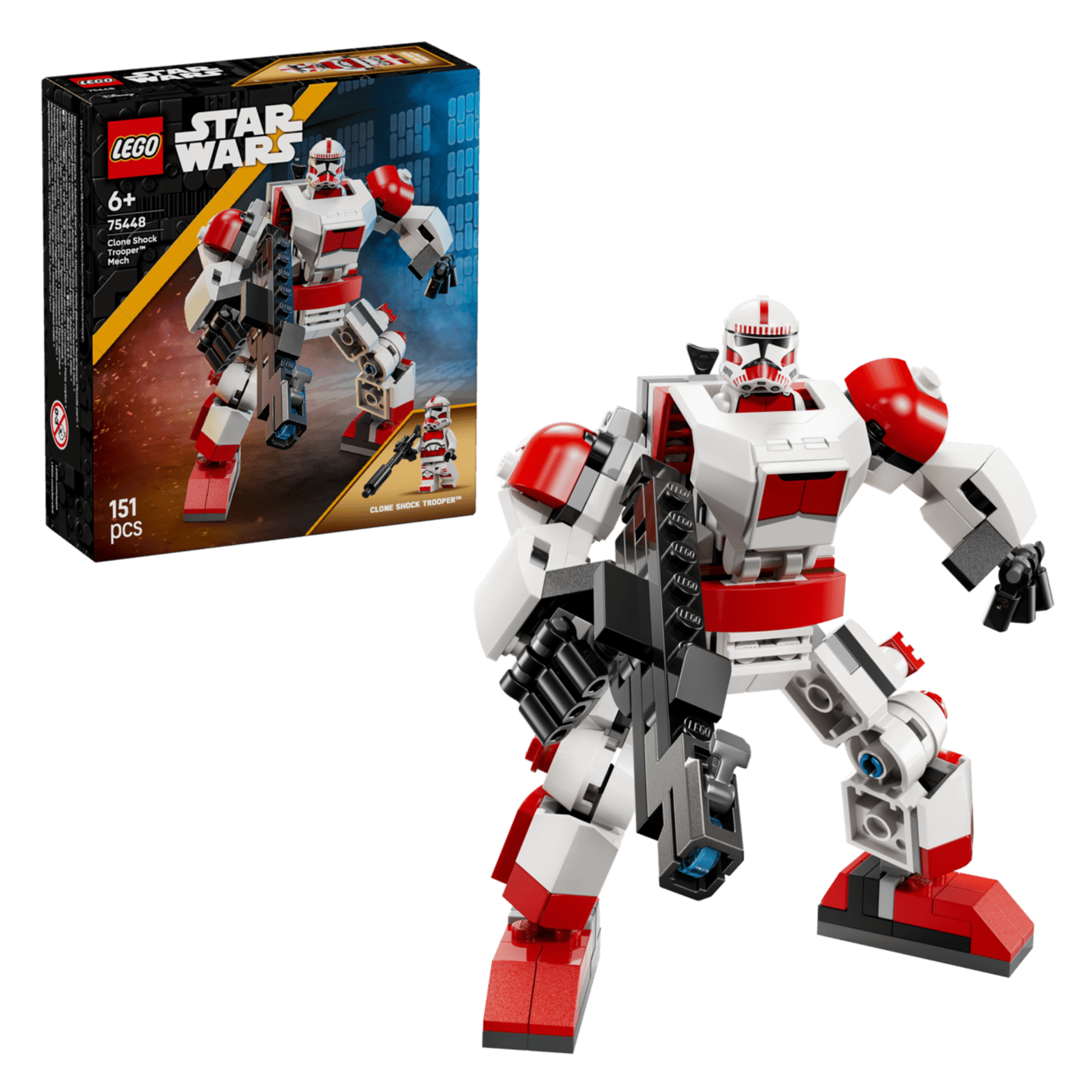 Lego Star Wars Clone Shock Trooper Mech 75448
