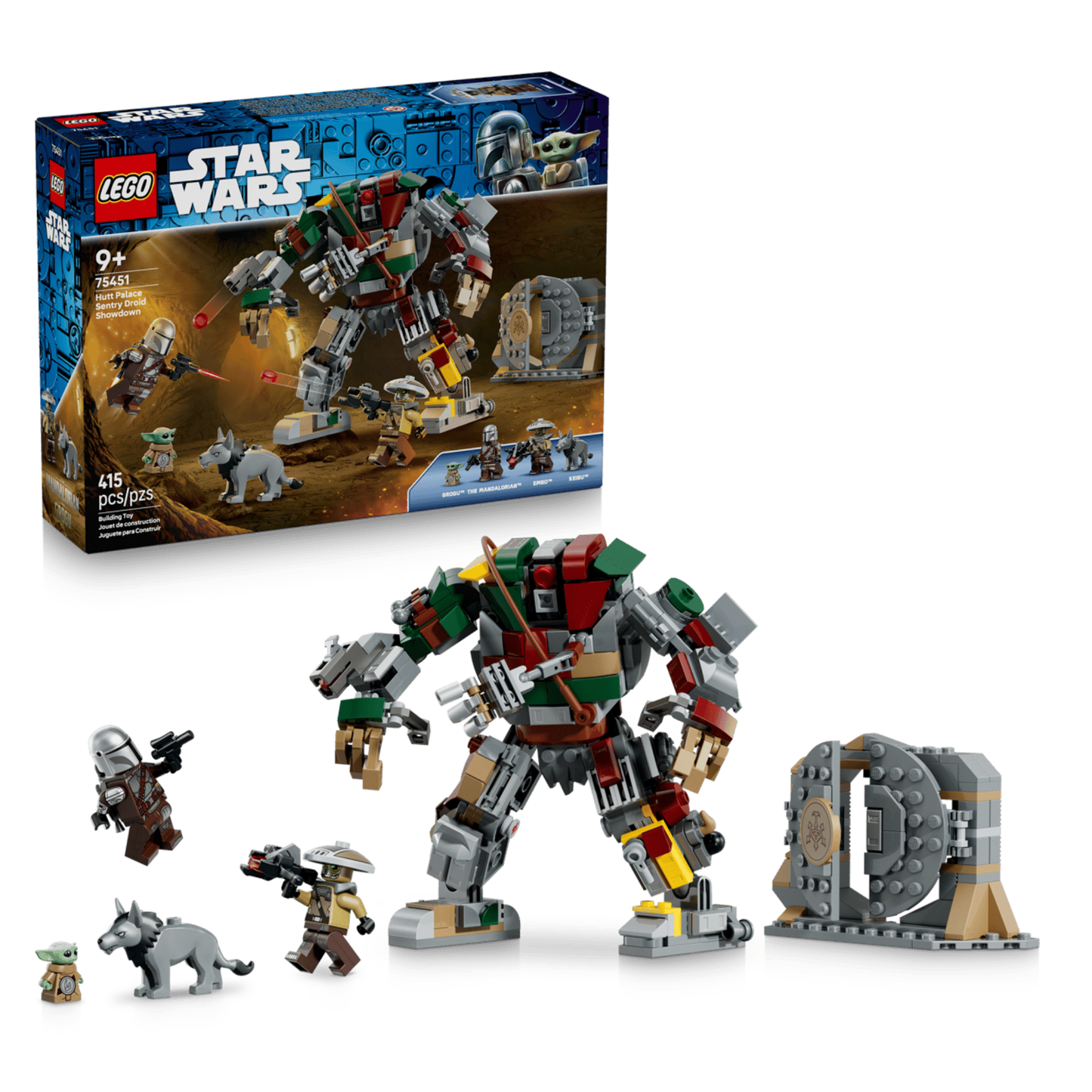 Lego Star Wars Hutt Palace Sentry Droid Showdown 75451
