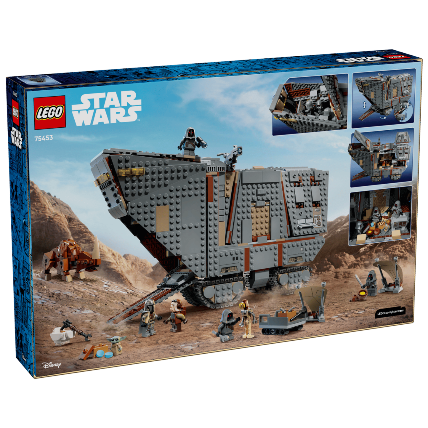 Lego Star Wars Offworld Sandcrawler and Mudhorn 75453