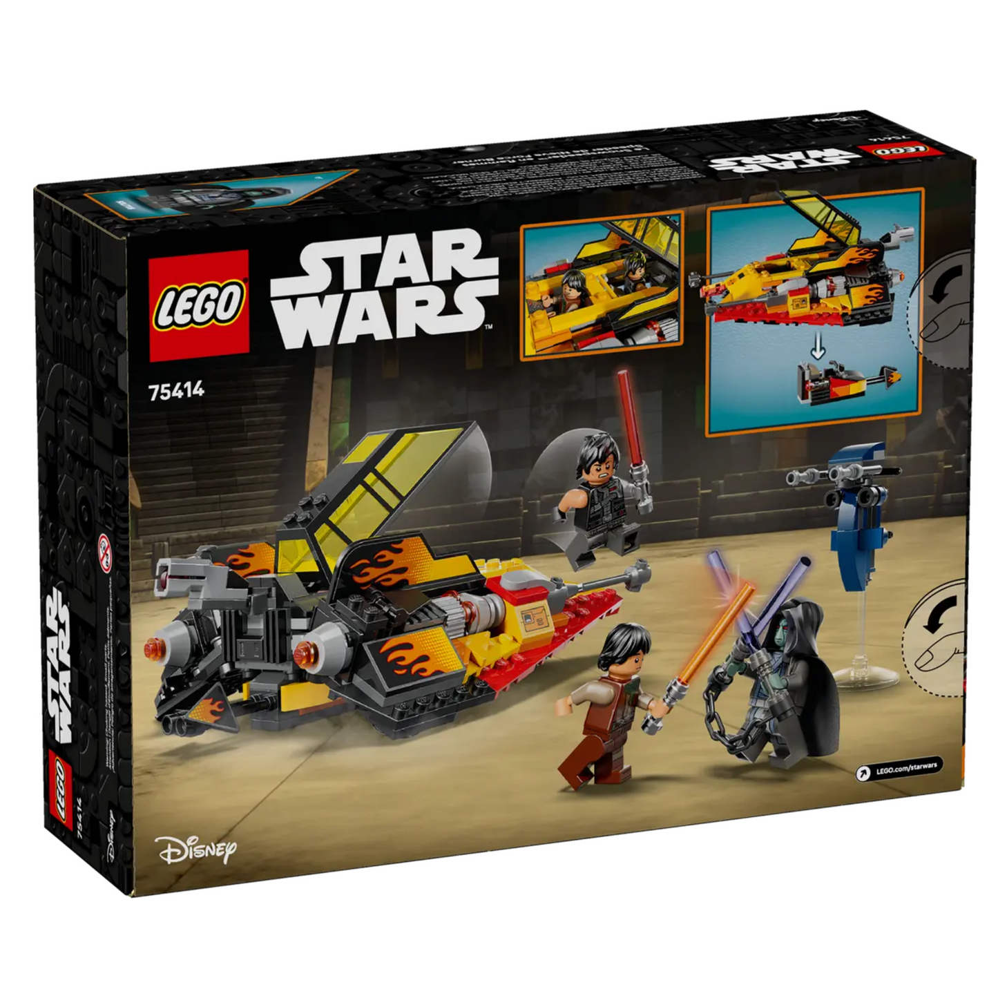 Lego Star Wars The Force Burner Snowspeeder 75414