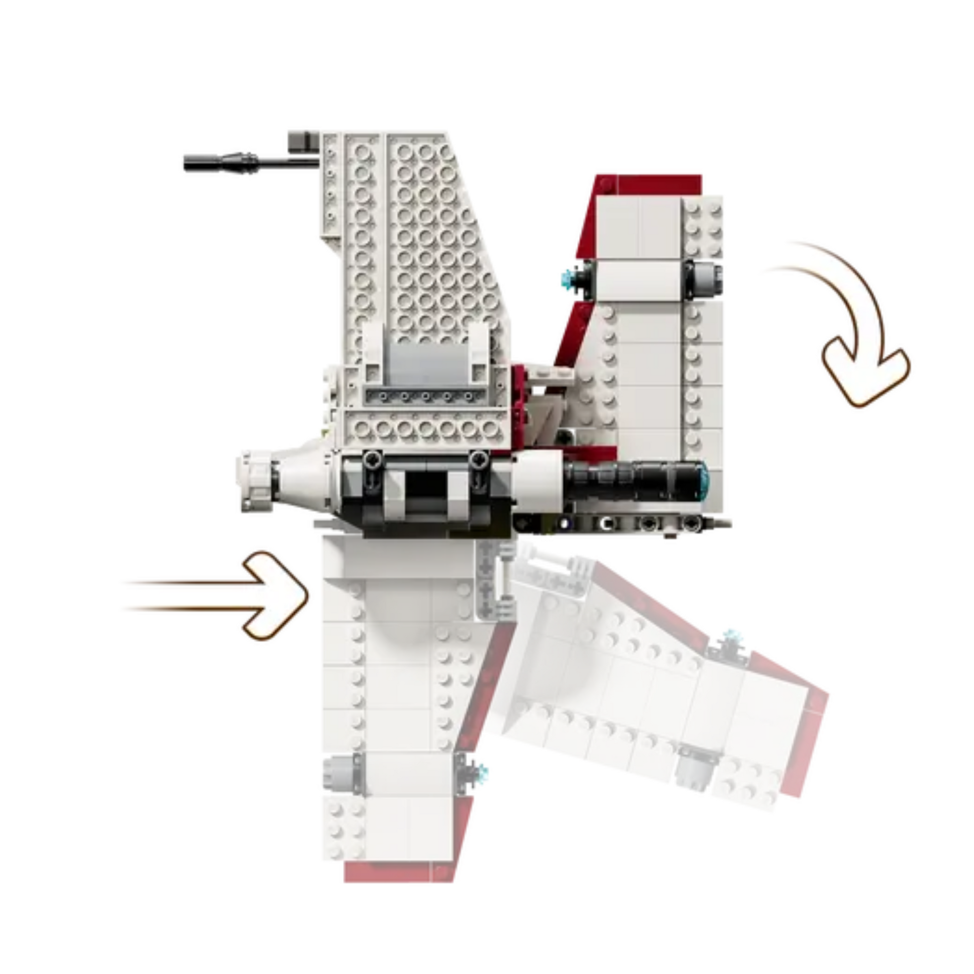 Lego Star Wars V-19 Torrent Starfighter 75432