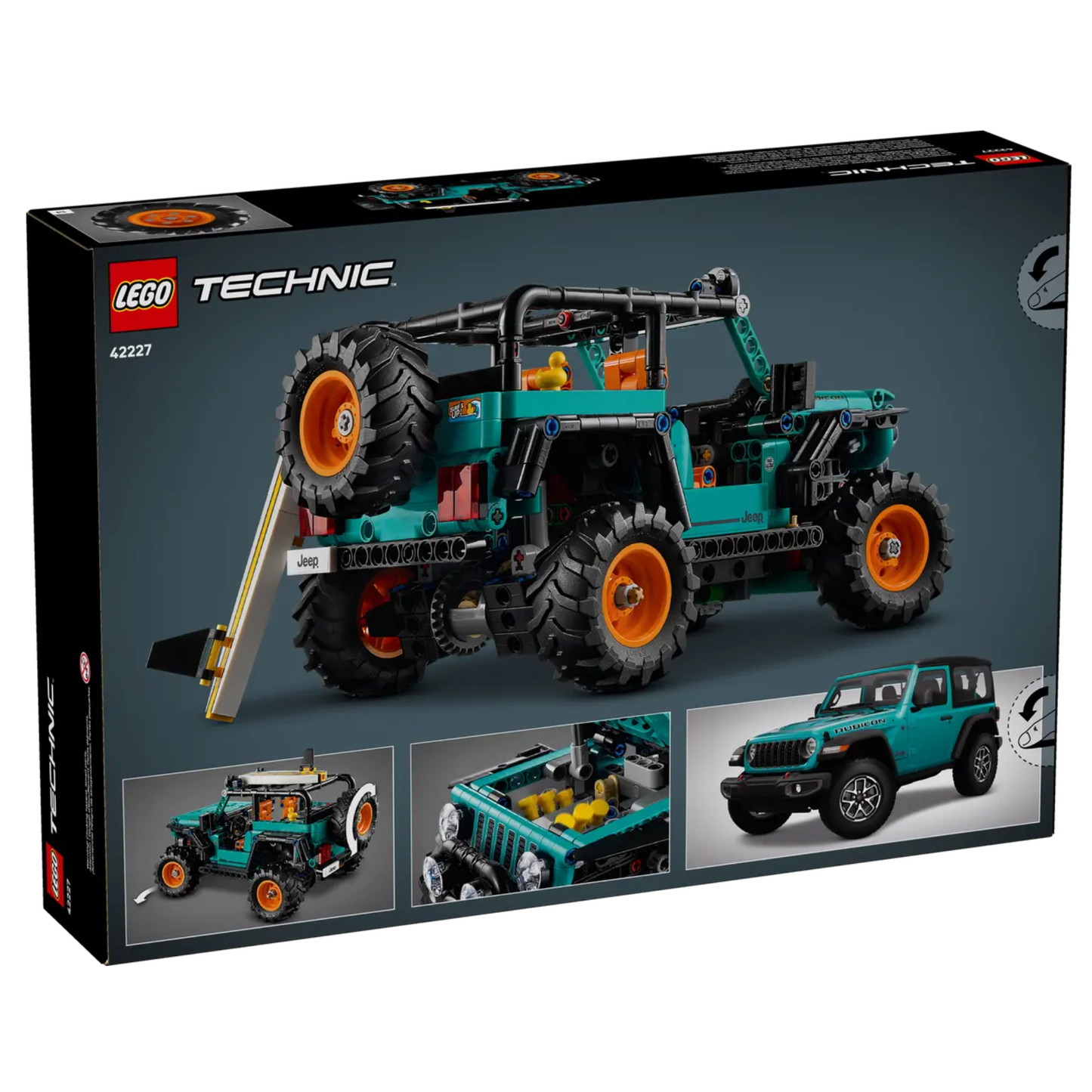 Lego Technic Jeep Wrangler Rubicon SUV 42227