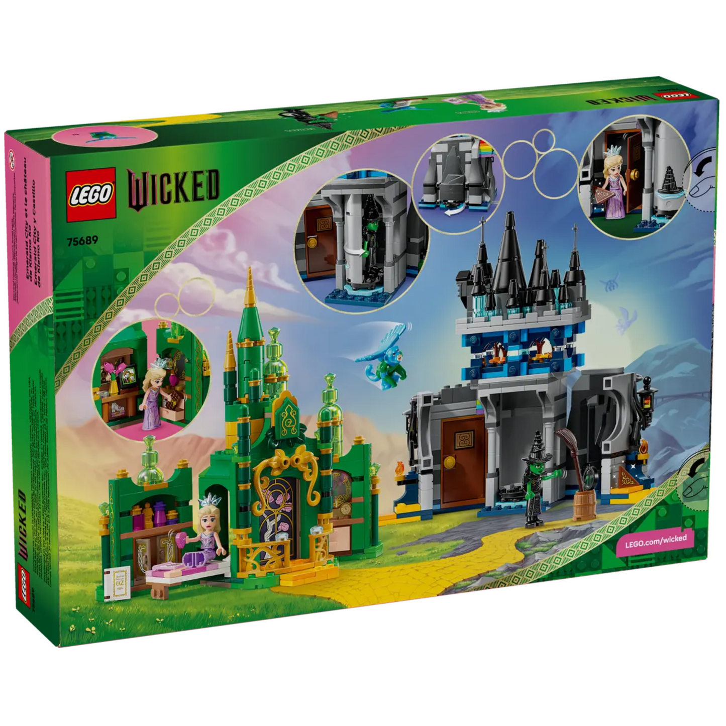 Lego Wicked Emerald City & Kiamo Ko Castle 75689