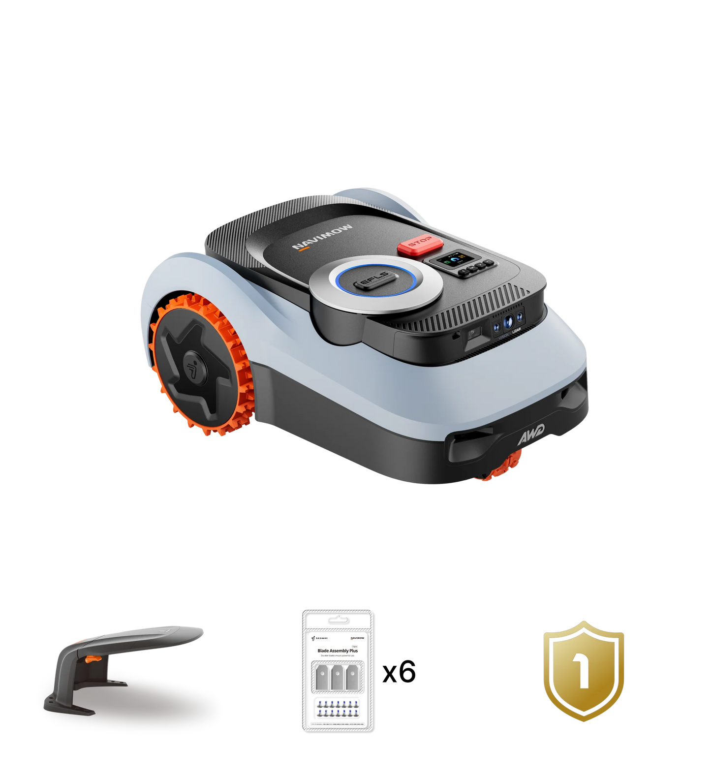 Segway Navimow i210E LiDAR Pro Robotic Lawn Mower