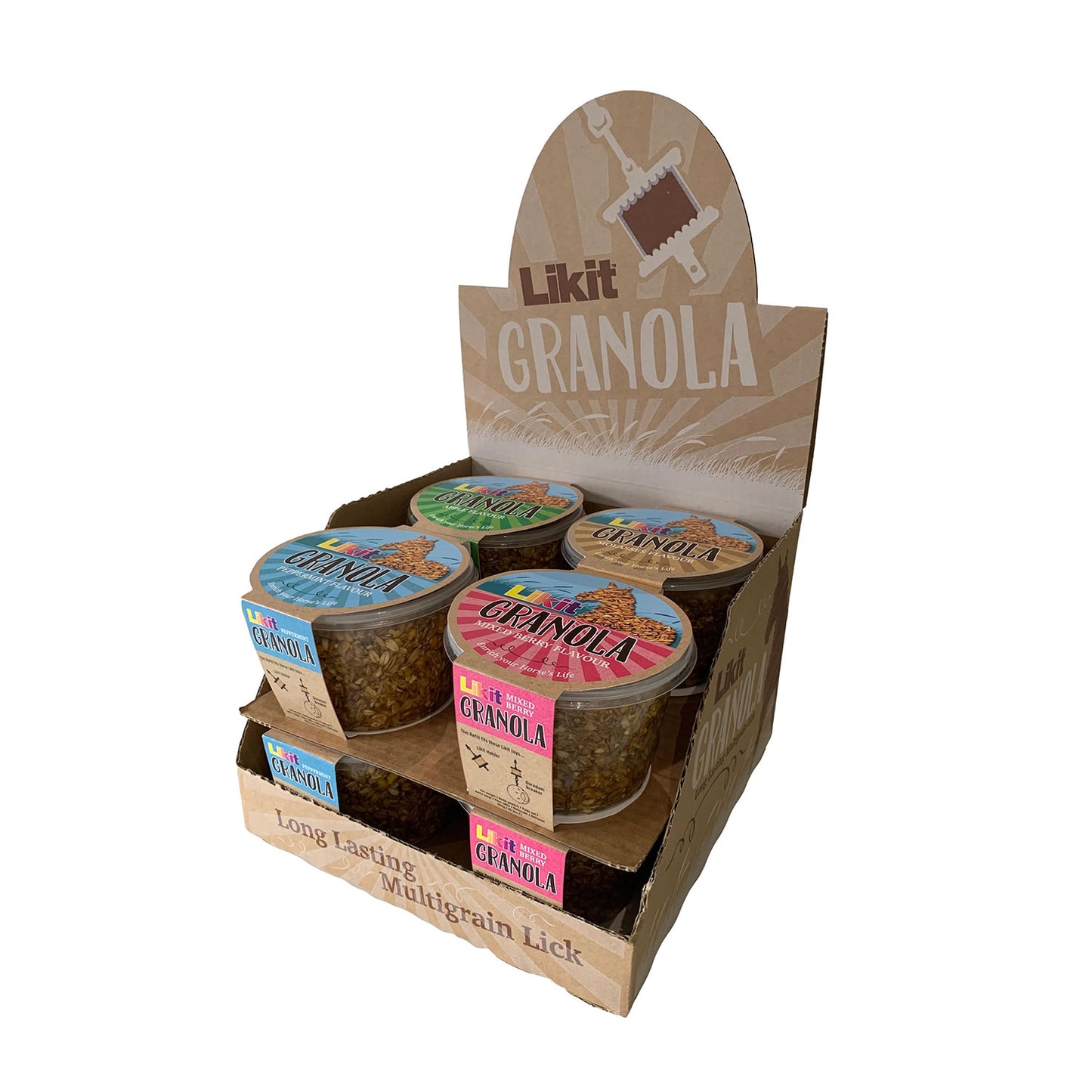 Likit Granola Horse Lick Assortment