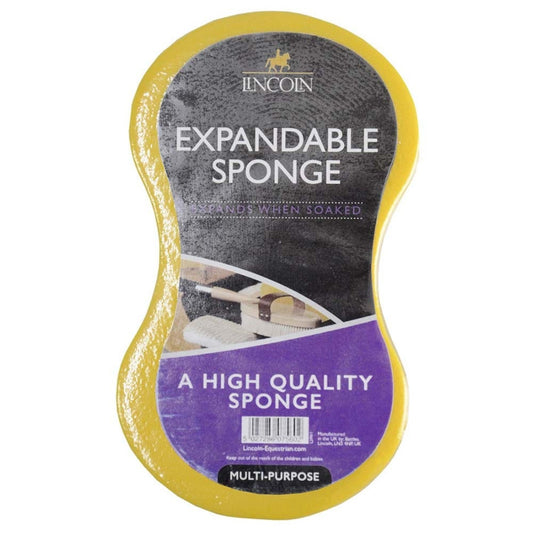 Lincoln Yellow Equine Bathing Sponge