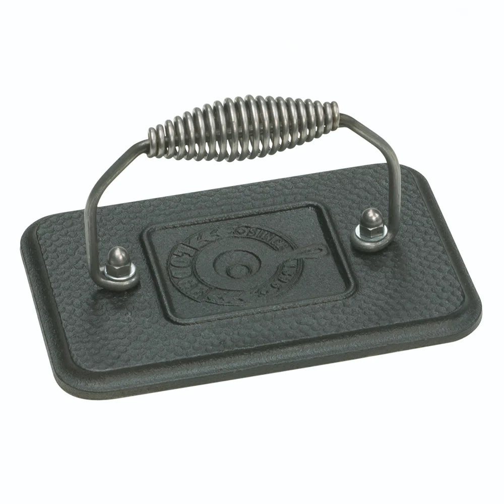 Lodge Rectangular Cast Iron Grill Press