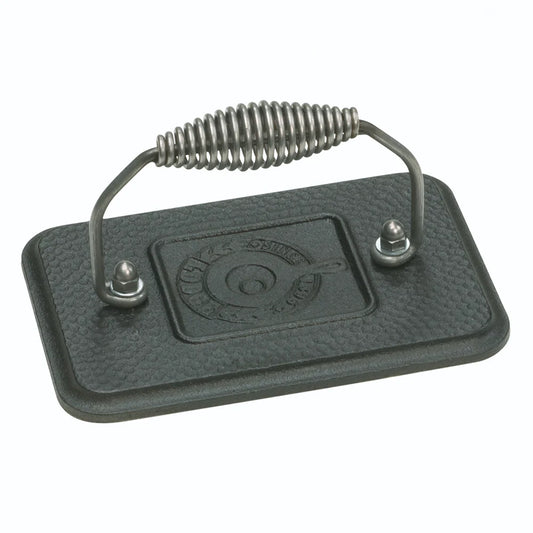 Lodge Rectangular Cast Iron Grill Press