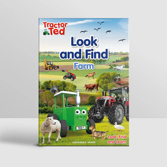 Tractor Ted Look & Find Farm Book