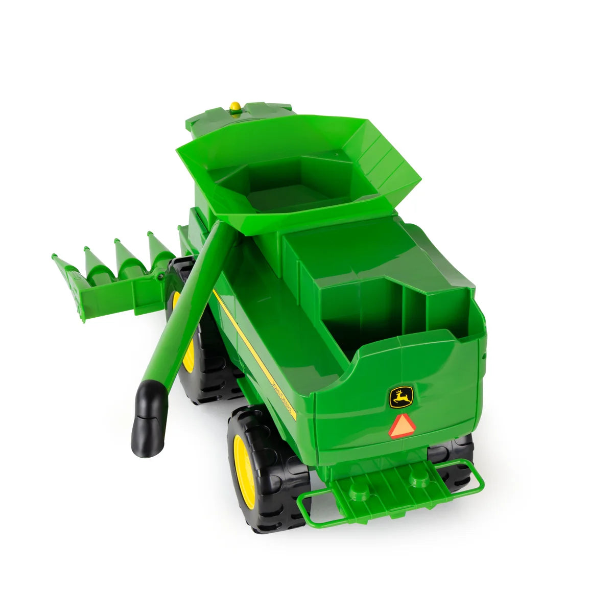John Deere Kids Lights & Sound toy combine harvester with folding corn head and lights