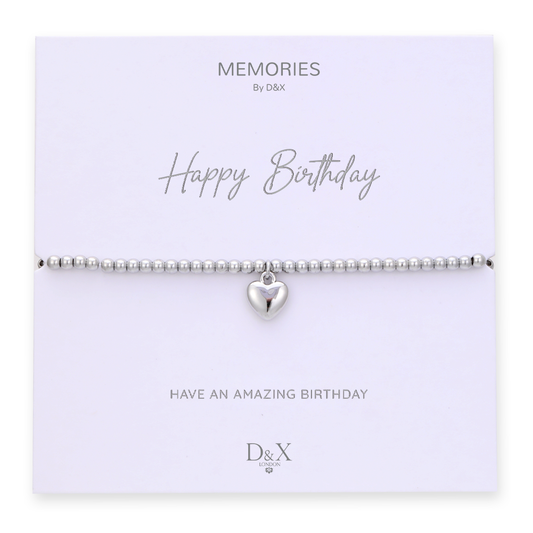 D&X Occasions Happy Birthday Bracelet