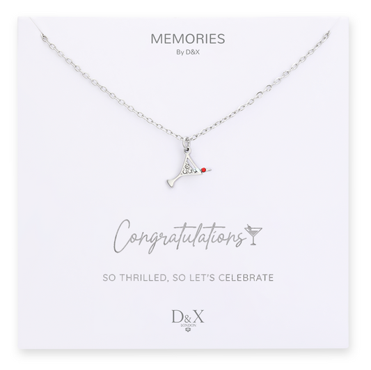 D&X Occasions Congratulations Necklace