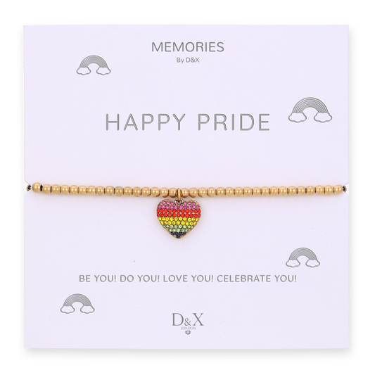 D&X Occasions Happy Pride Bracelet