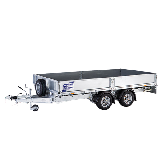 Ifor Williams LM146 13ft 9in Twin-Axle Flatbed Trailer