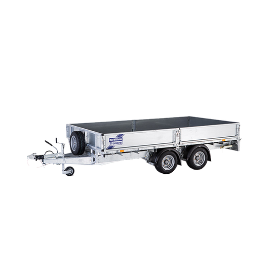 Ifor Williams LM126 11ft 9in Twin-Axle Flatbed Trailer