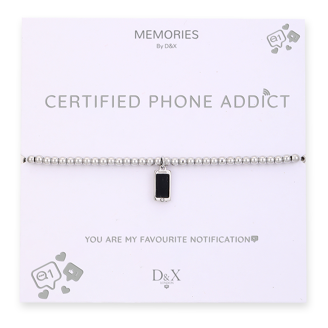 D&X Occasions Certified Phone Addict Bracelet